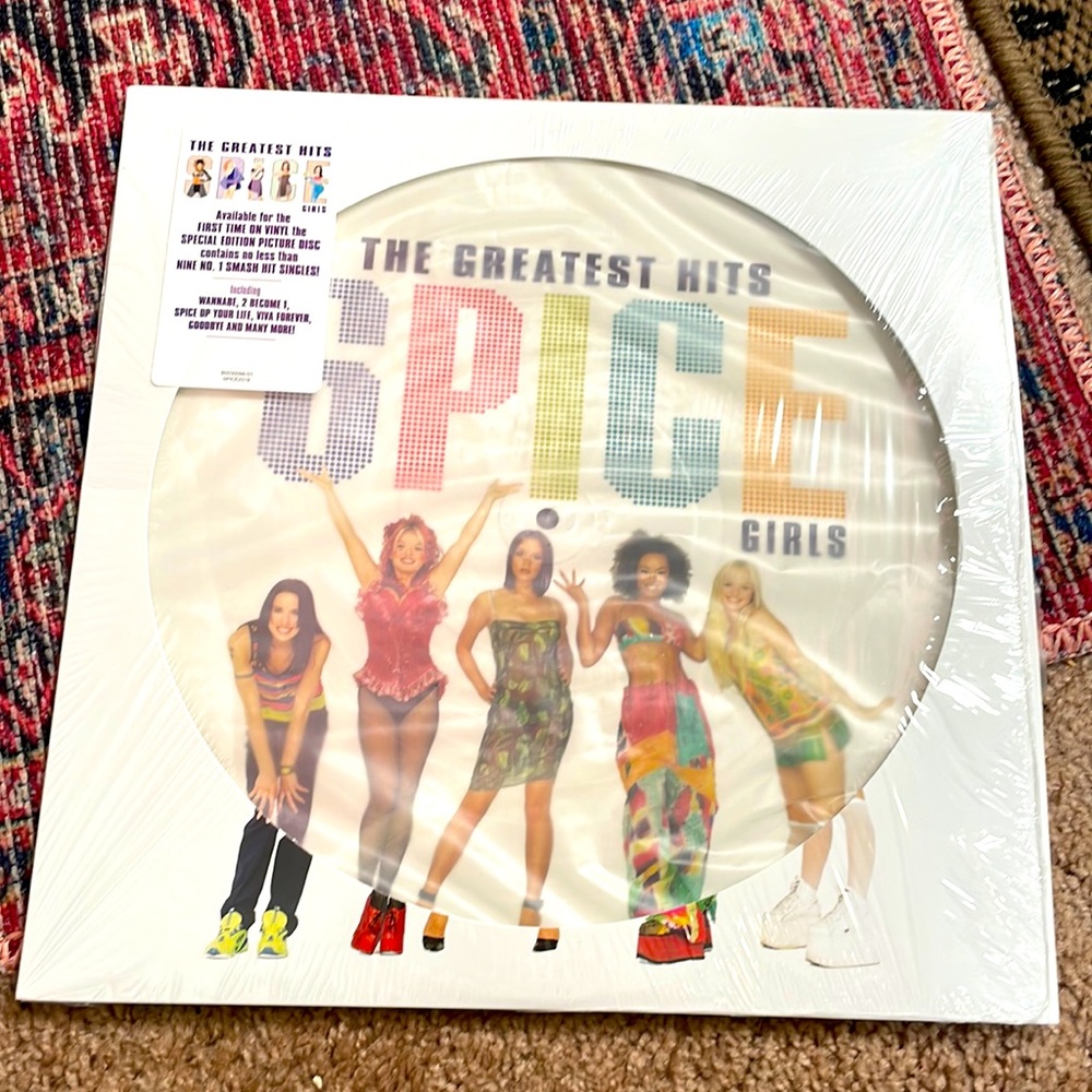 Spice Girls greatest hits picture disc vinyl LP